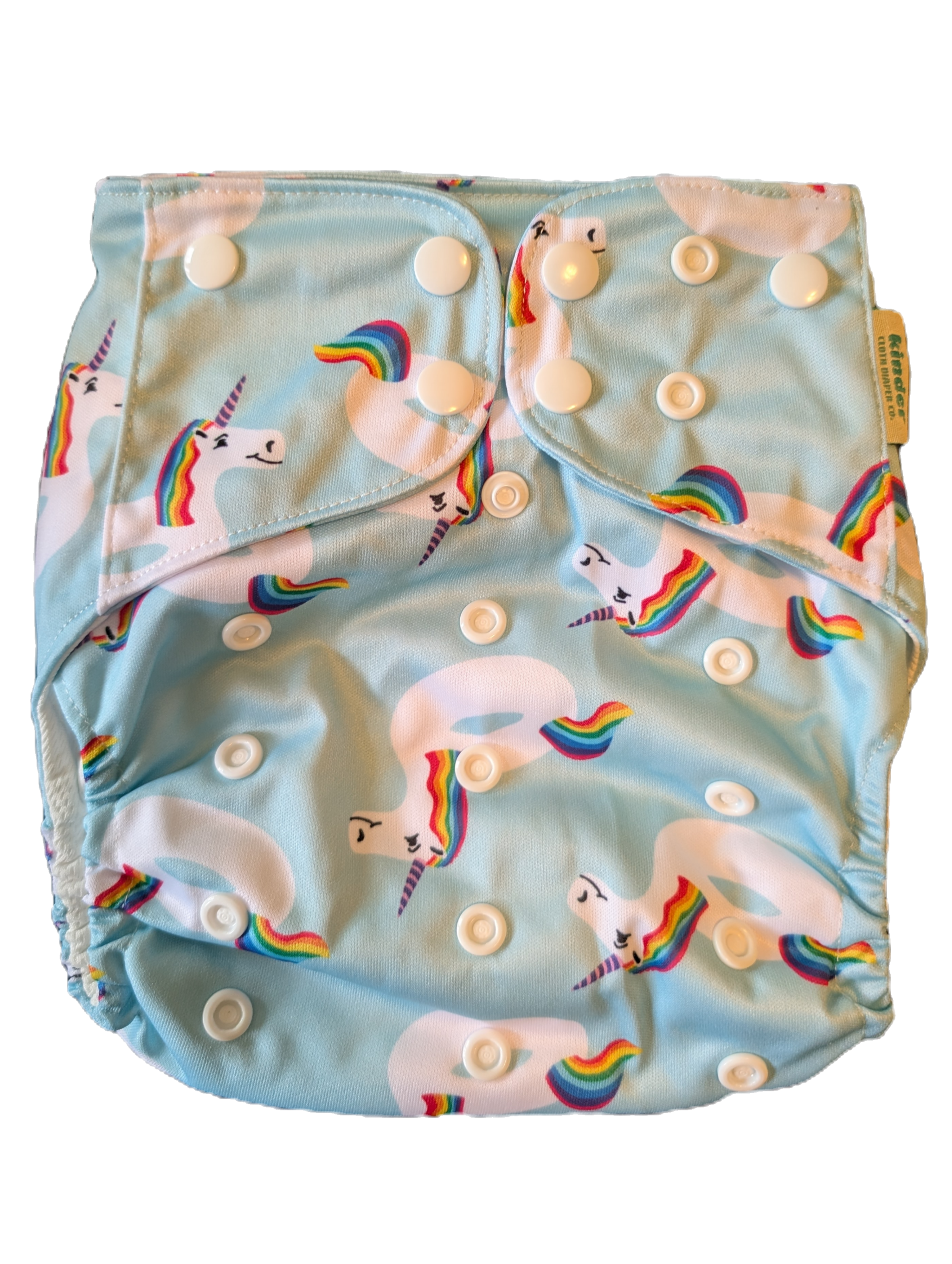 Kinder Cloth Pocket Diaper - Unicorn Floaties