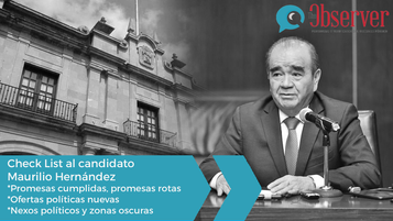Check List a candidatos: Maurilio Hernández