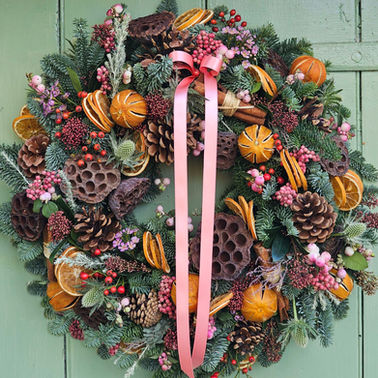 Christmas Wreath from Bud & Flower