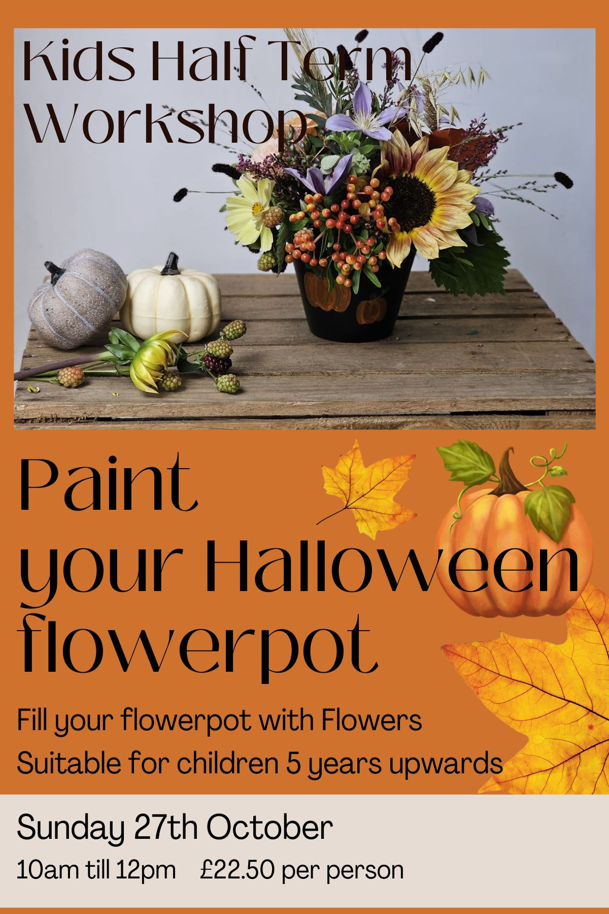 Half Term Halloween Workshop