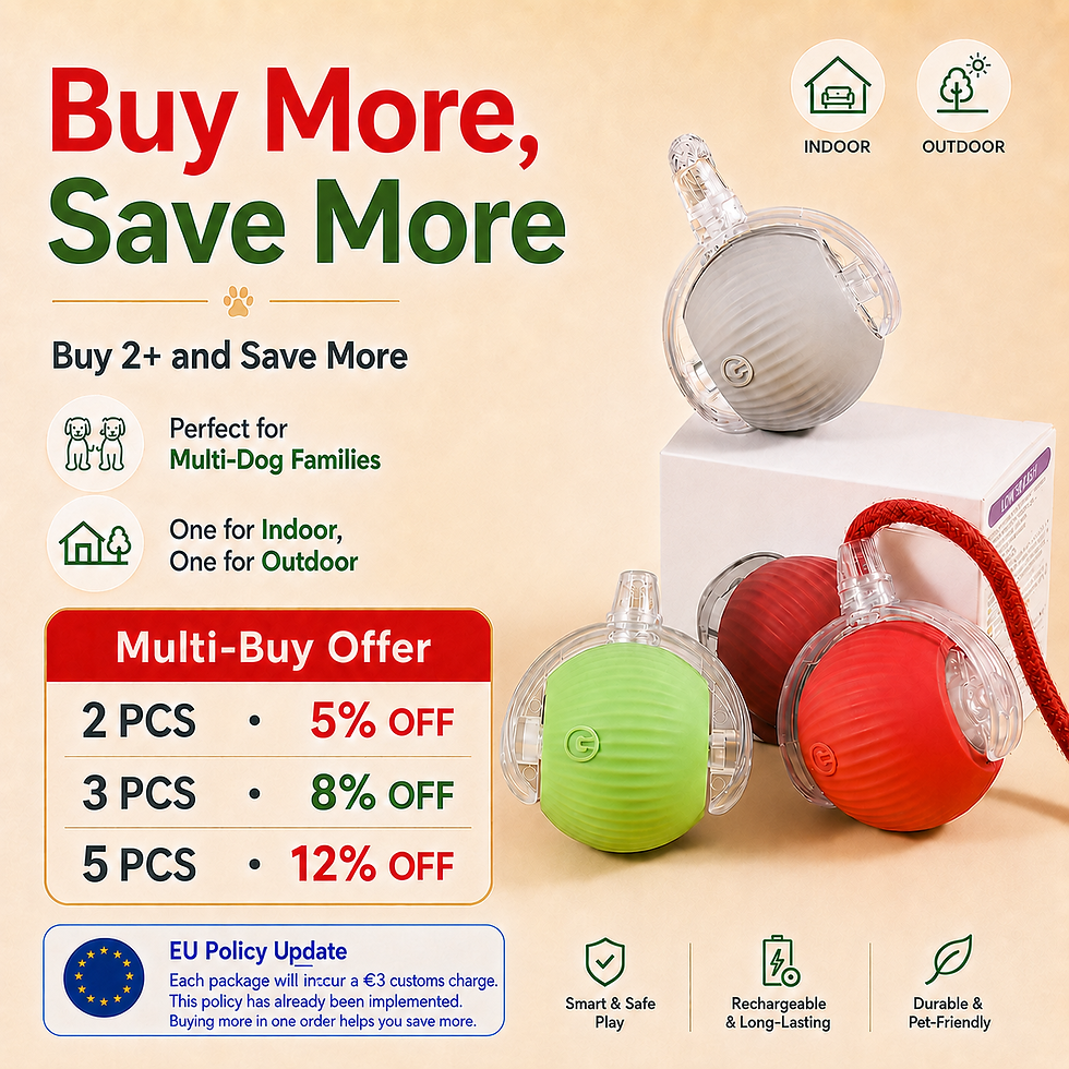 Thumbnail: New Cat Interactive Ball Toy Automatic Rolling Cat Ball Rechargeable Smart Kitte