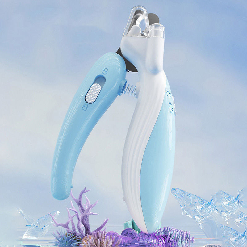 Thumbnail: Professional Pet Nail Clippers with Led Light Pet Claw Grooming Scissors for Dog