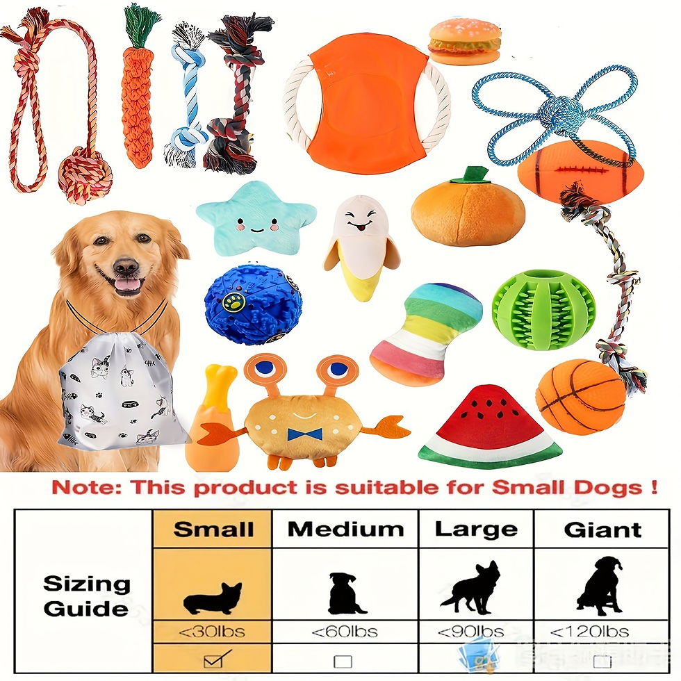 Thumbnail: 5/15/20/30pcs Random Type Durable Tough Interactive Cotton Pet Puppy Toys Vocal 