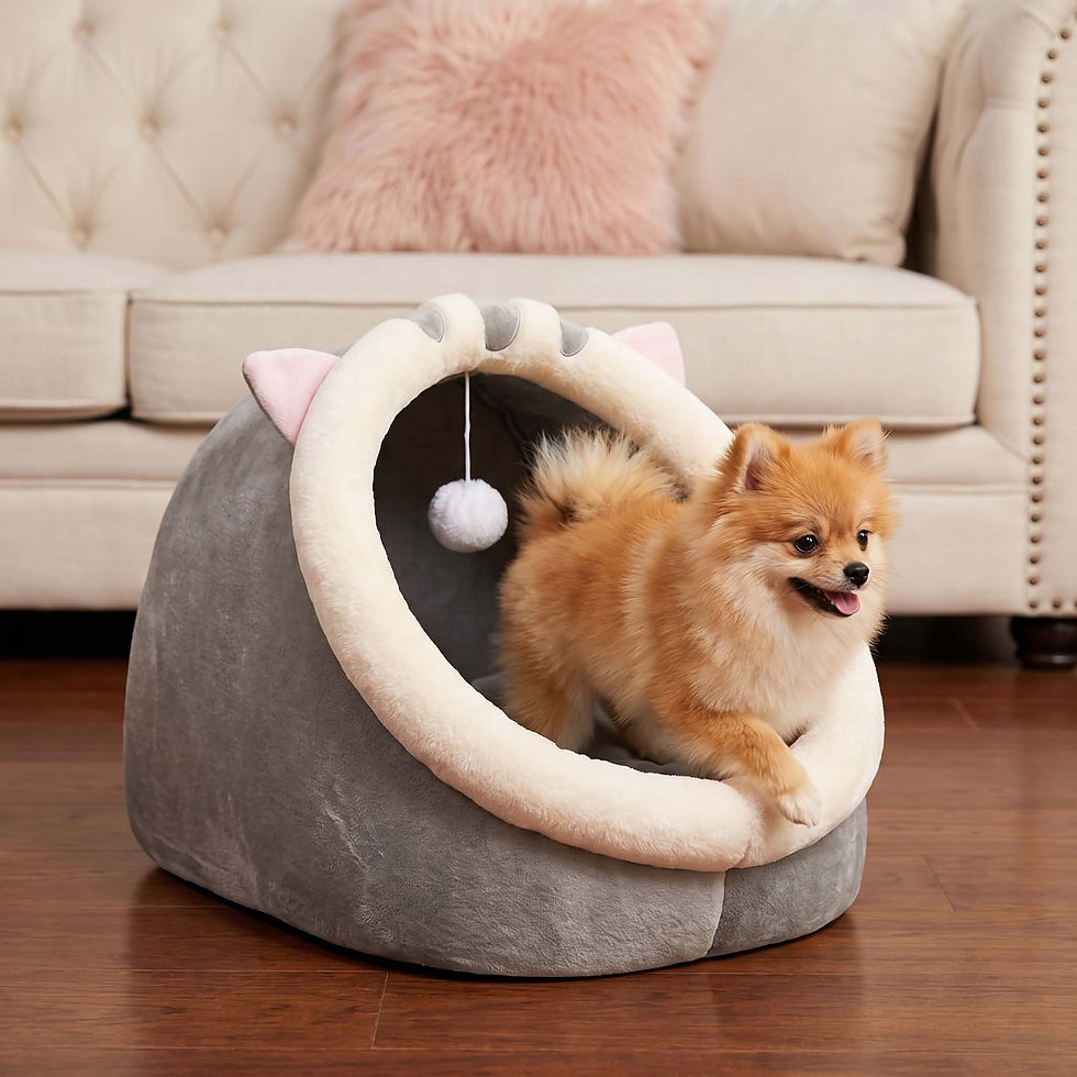Thumbnail: Cute And Soft Cat House Super Cat Bed Warm Deep Sleep Comfort  Cat Bed Pets Tent