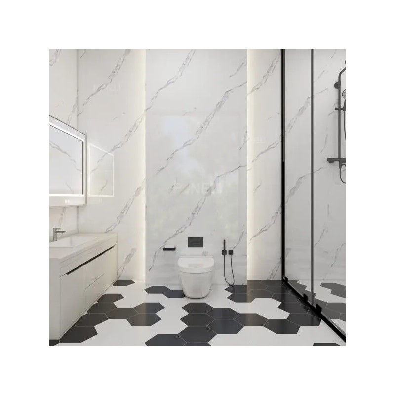 Miniature : PANEL PVC MARBRE BLANC