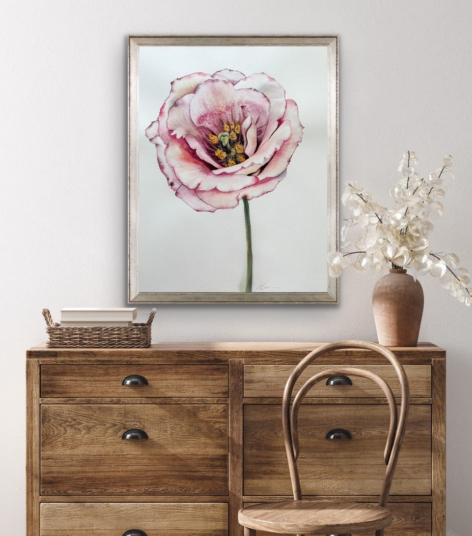 Floral artwork by Cady Driver