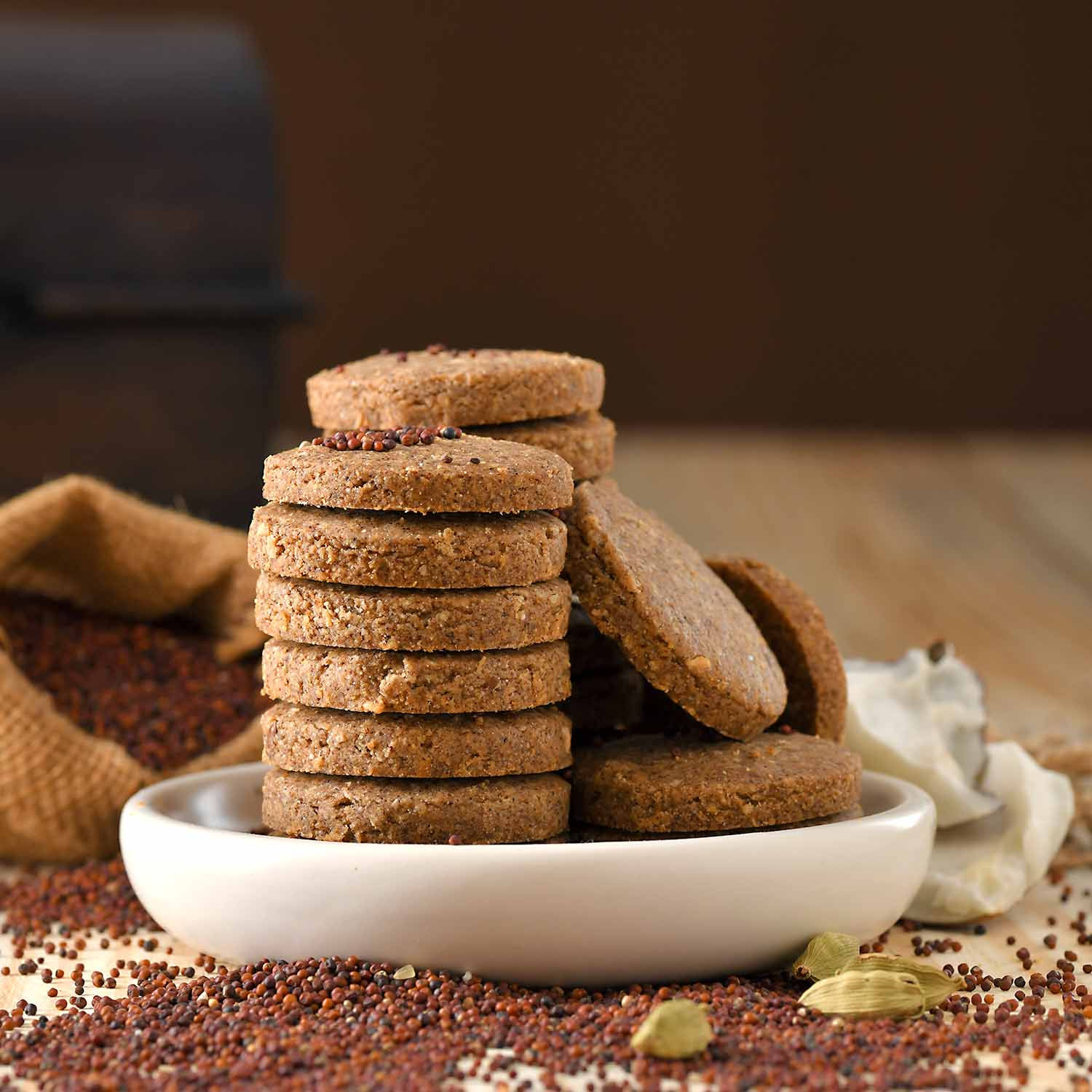 Ragi Millet Sugar-free Cookies