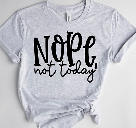 Nope, not today