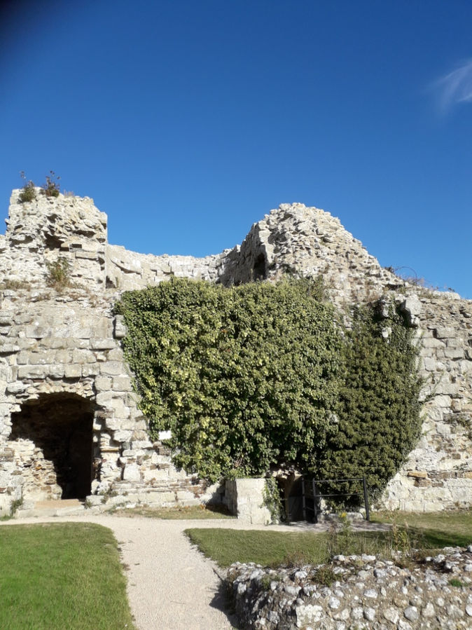 Members trip to Pevensey Castle