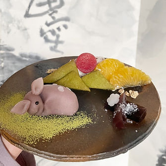 奈良にある日本茶和菓子カフェ 鹿