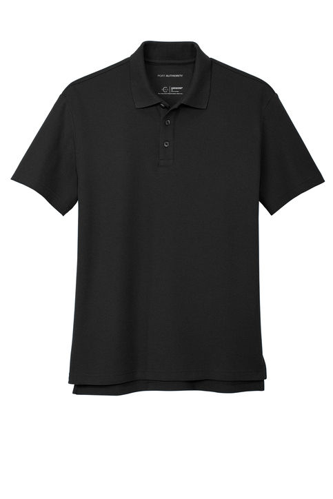 Cotton Blend Pique Polo