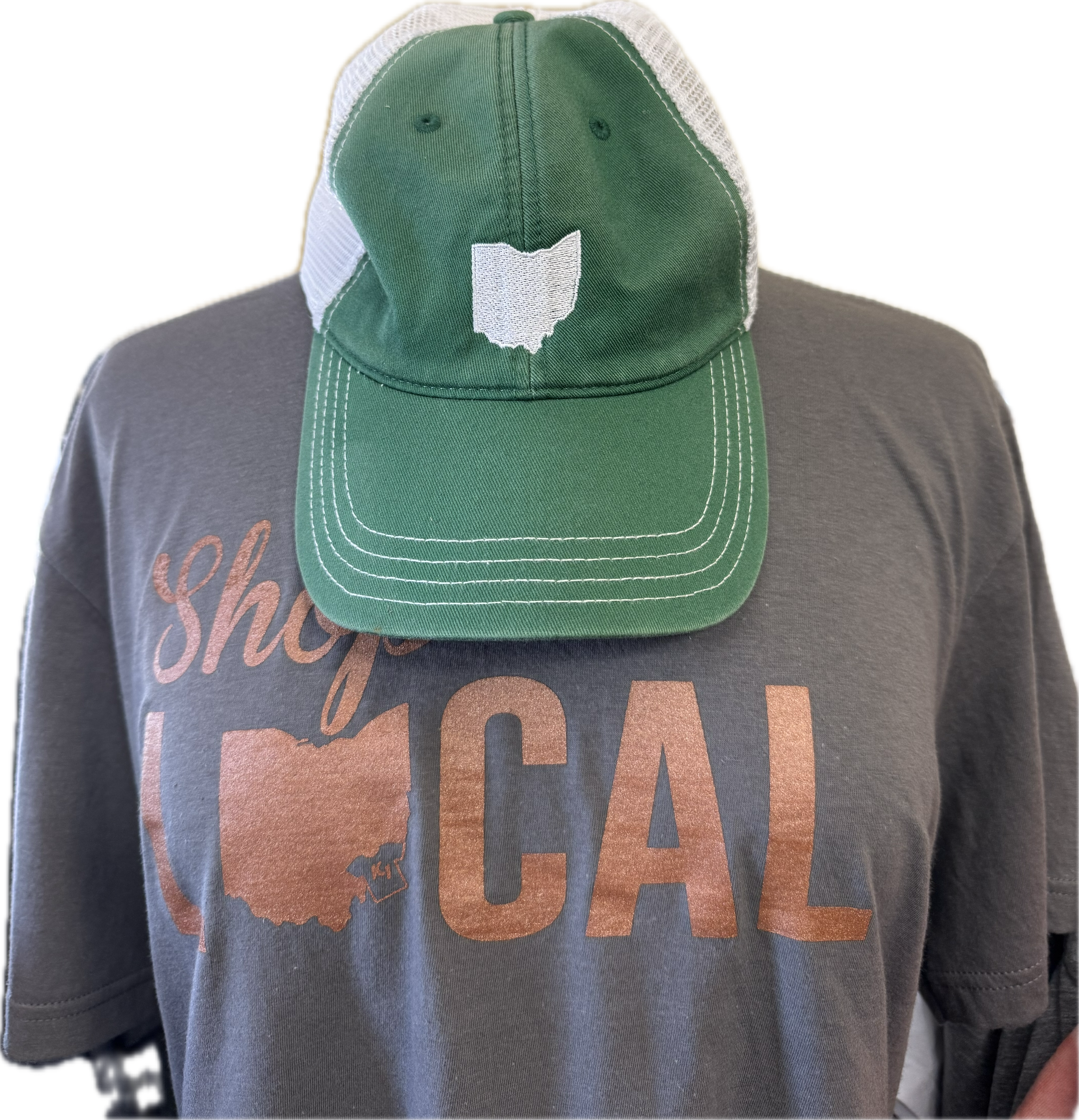 Ohio Relaxed Trucker Hat