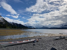 17 Mile camp area beach and bay view