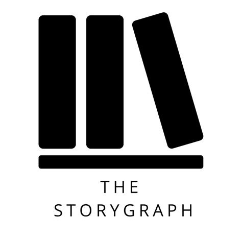 The StoryGraph logo (three books on a shelf and words The StoryGraph)