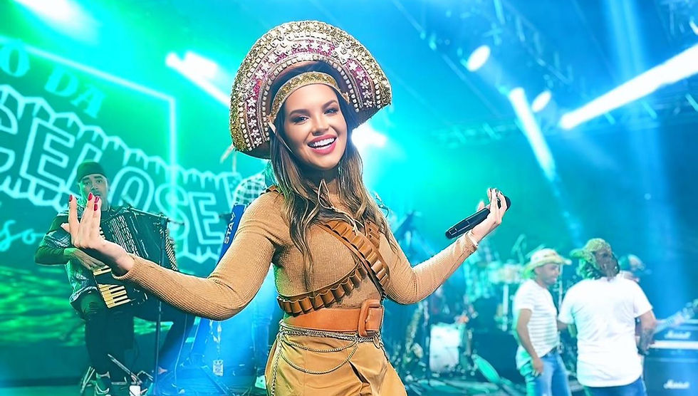 Referência no forró das antigas, cantora Lyane Santos é a nova vocalista da banda Forró Raio de Sol