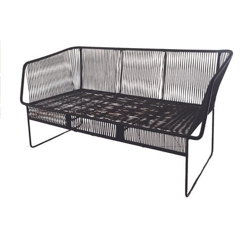 Tulum Woven Settee, product view 1