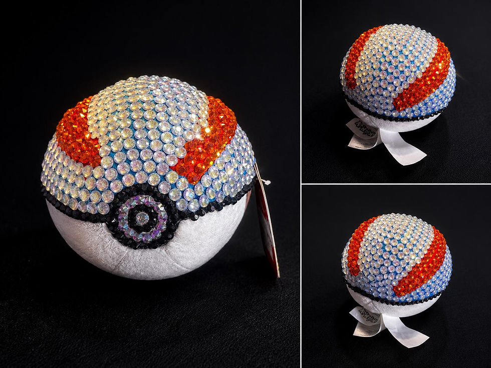 Rhinestone Bedazzle Great Ball Poke Ball - Pokemon
