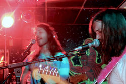 Helen Kelter Skelter opening the show