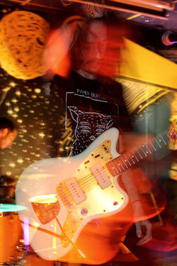 J Evan Herd in a musical Trance