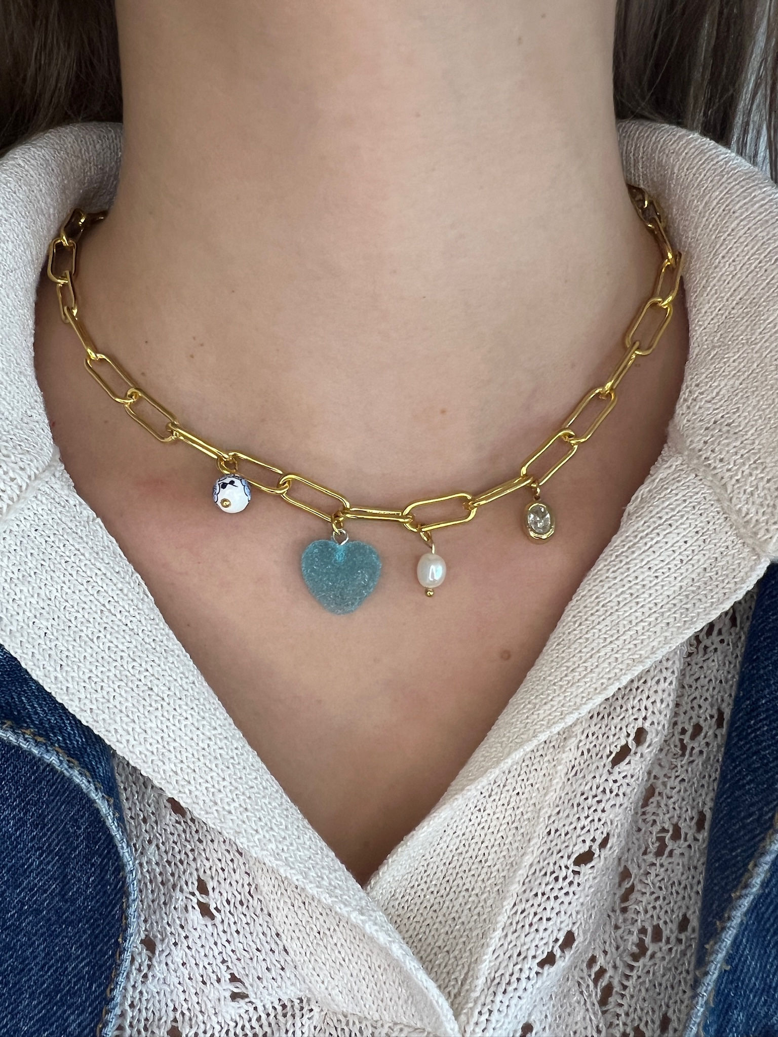 Collier Charms Precious