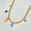 Miniature : Collier Charms Blue Garden