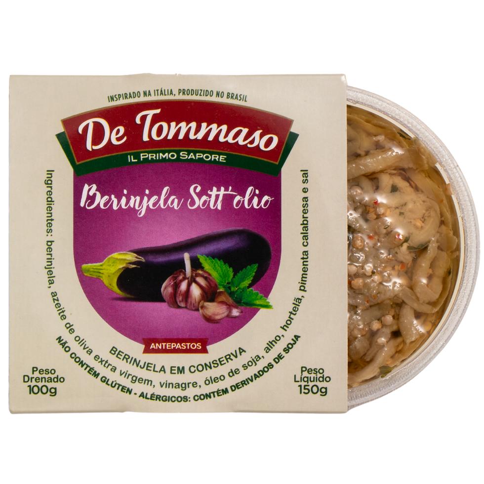 Berinjela Sott'olio De Tommaso