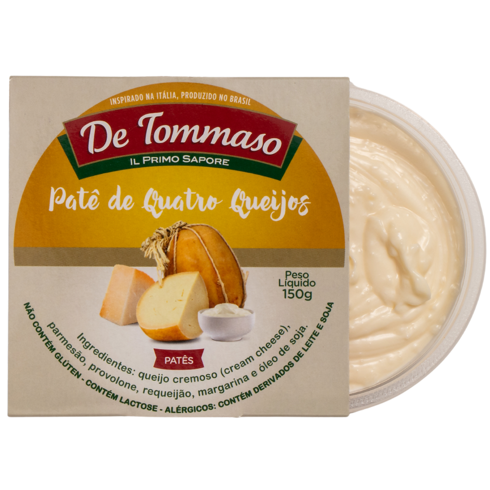 pate de quatro queijos De Tommaso