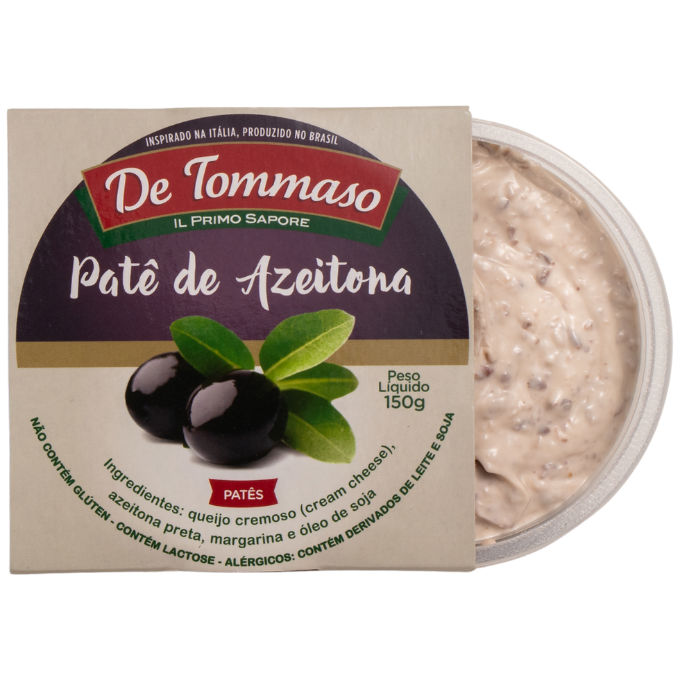 pate de azeitona De Tommaso