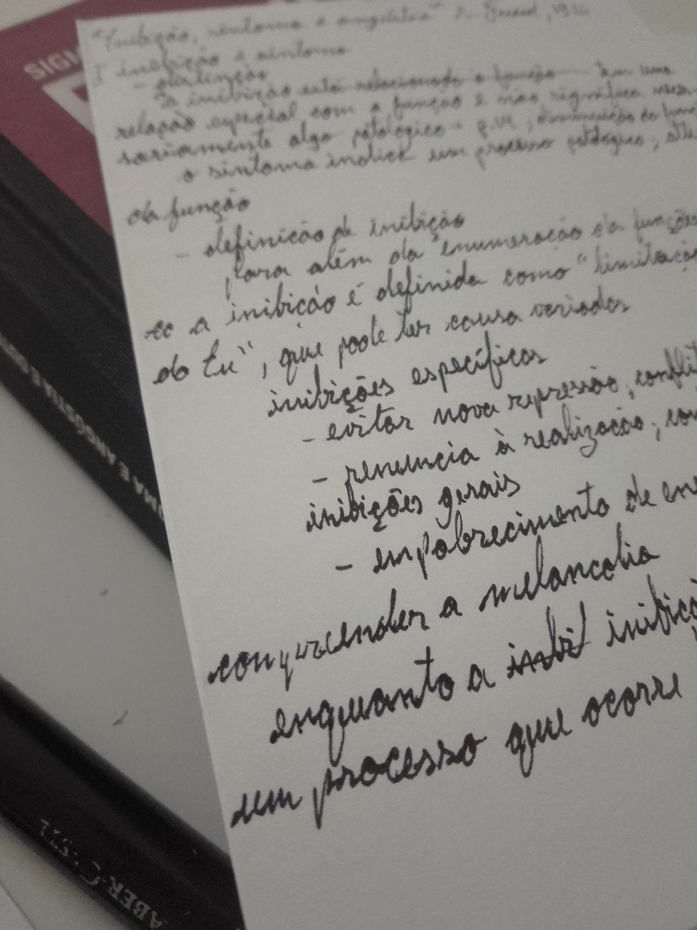 Análise: o tratamento psicanalítico