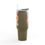 Thumbnail: Floral Insulated Travel Mug - 40oz with Sunflower Design