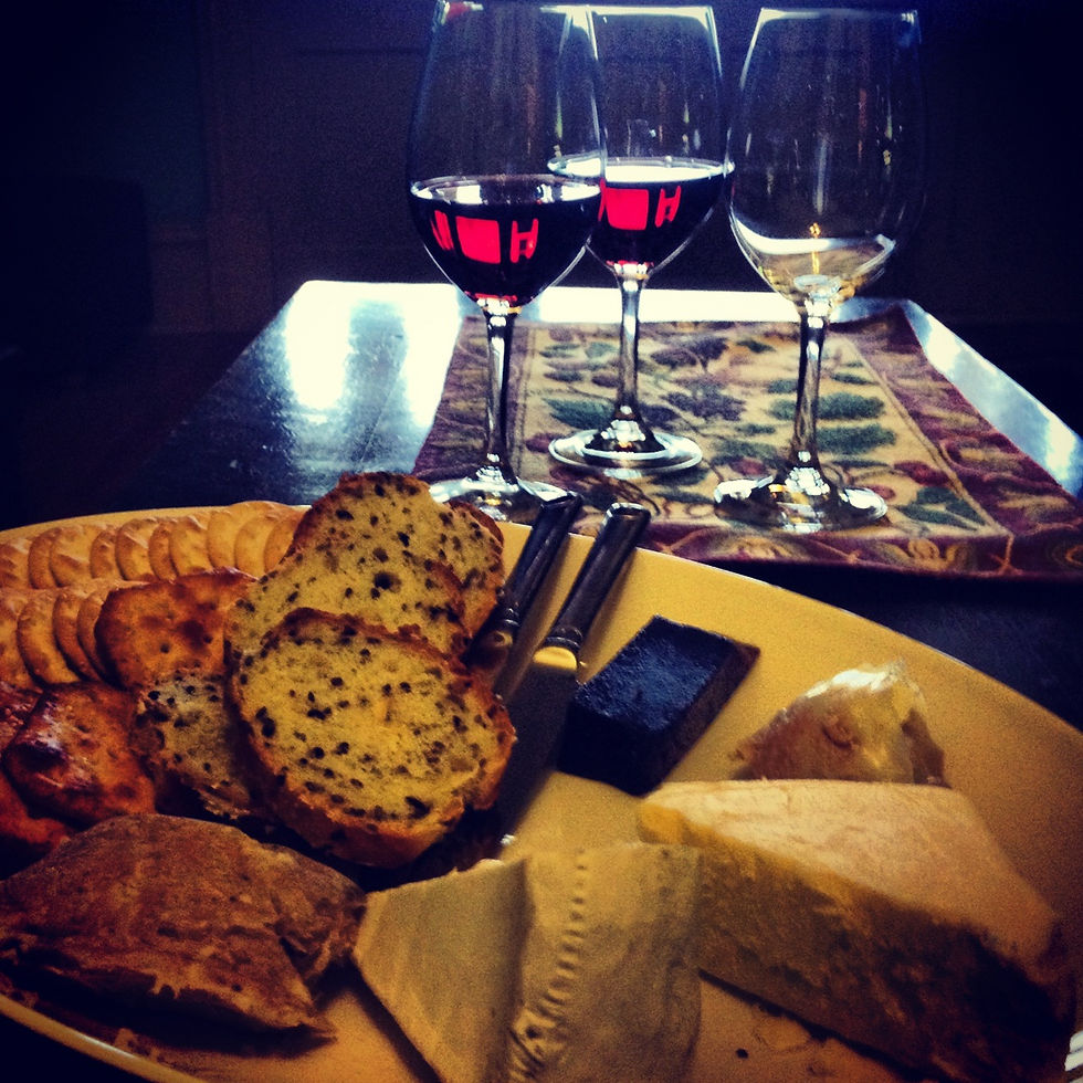 Wine and Cheese Platter