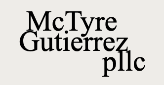 McTyre Gutiérrez, a professional limited liability company, the firm's logo