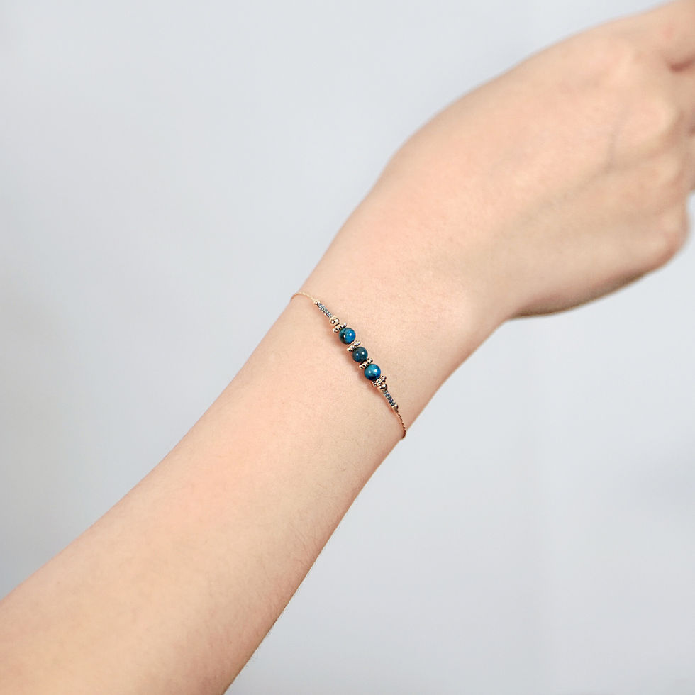 Laana Bracelet worn on model