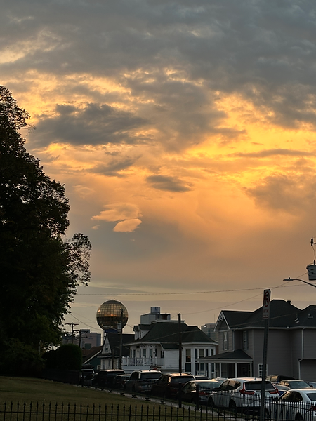 Sunset from Knoxville!