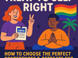 Treat Yo’Self Right: How to Choose the Perfect Conferences & Retreats for Your LGBTQ+ Business — and Have a Blast Doing It!