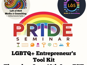 Unlock Your Bold Brand: Join Left of Str8 Media’s ‘LGBTQ+ Entrepreneur’s Toolkit’ Seminar and Build Your Authentic Business with Confidence! 🌈