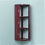 Thumbnail: Nilkamal Blooms Plastic Wall Mount Cabinet(Finish Color - Maroon)