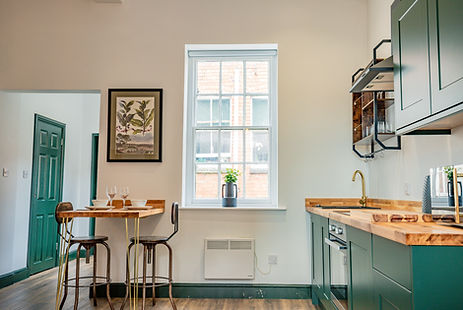 Foregate Street Studio 6 Apartment Kitchen in Worcester