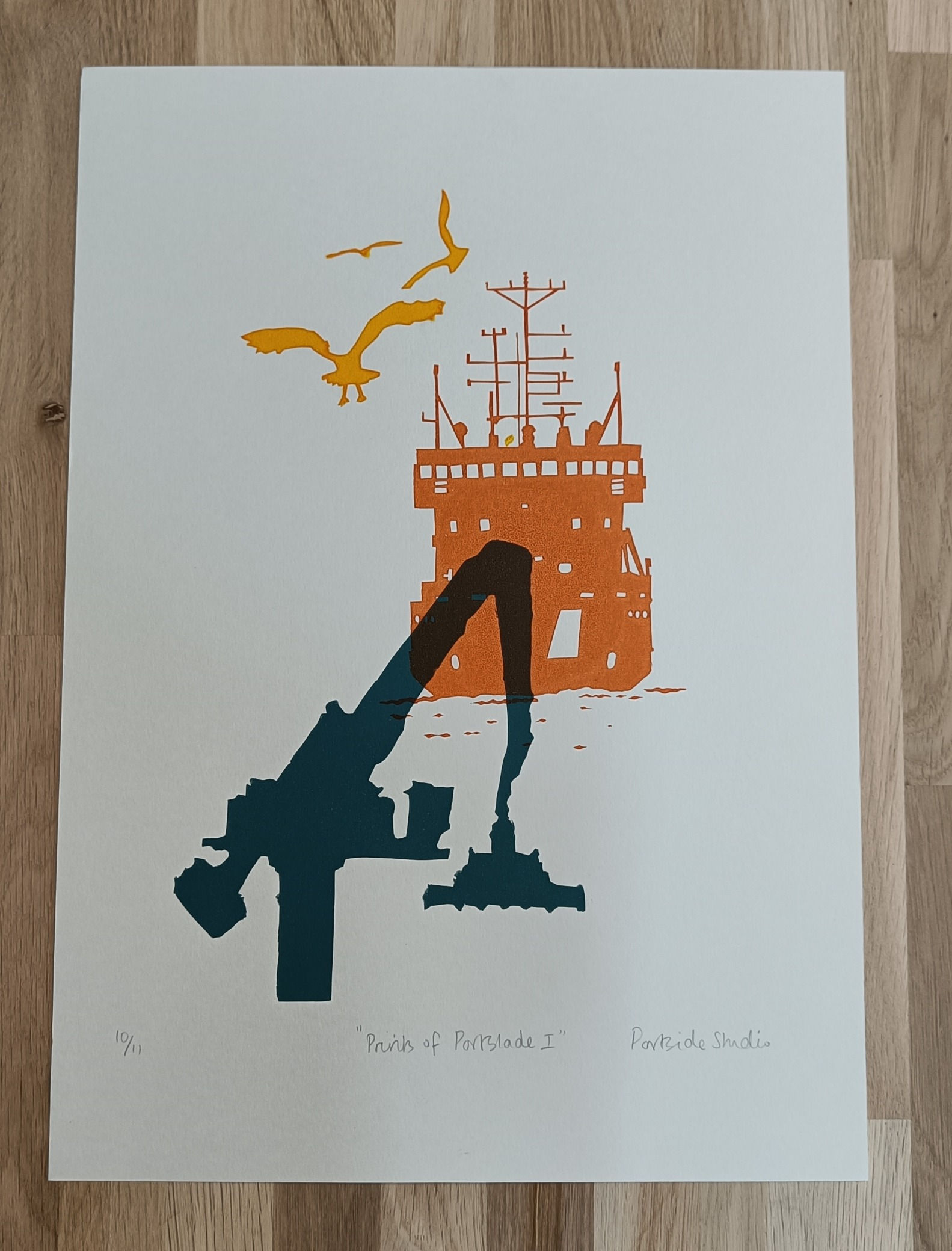 Prints of Portslade (I, II, III, IV)