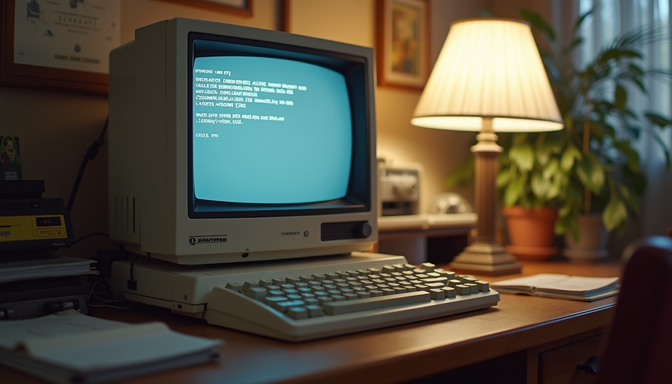 Nostalgic Bytes: My Journey from Green Screens to Sound Blaster Dreams