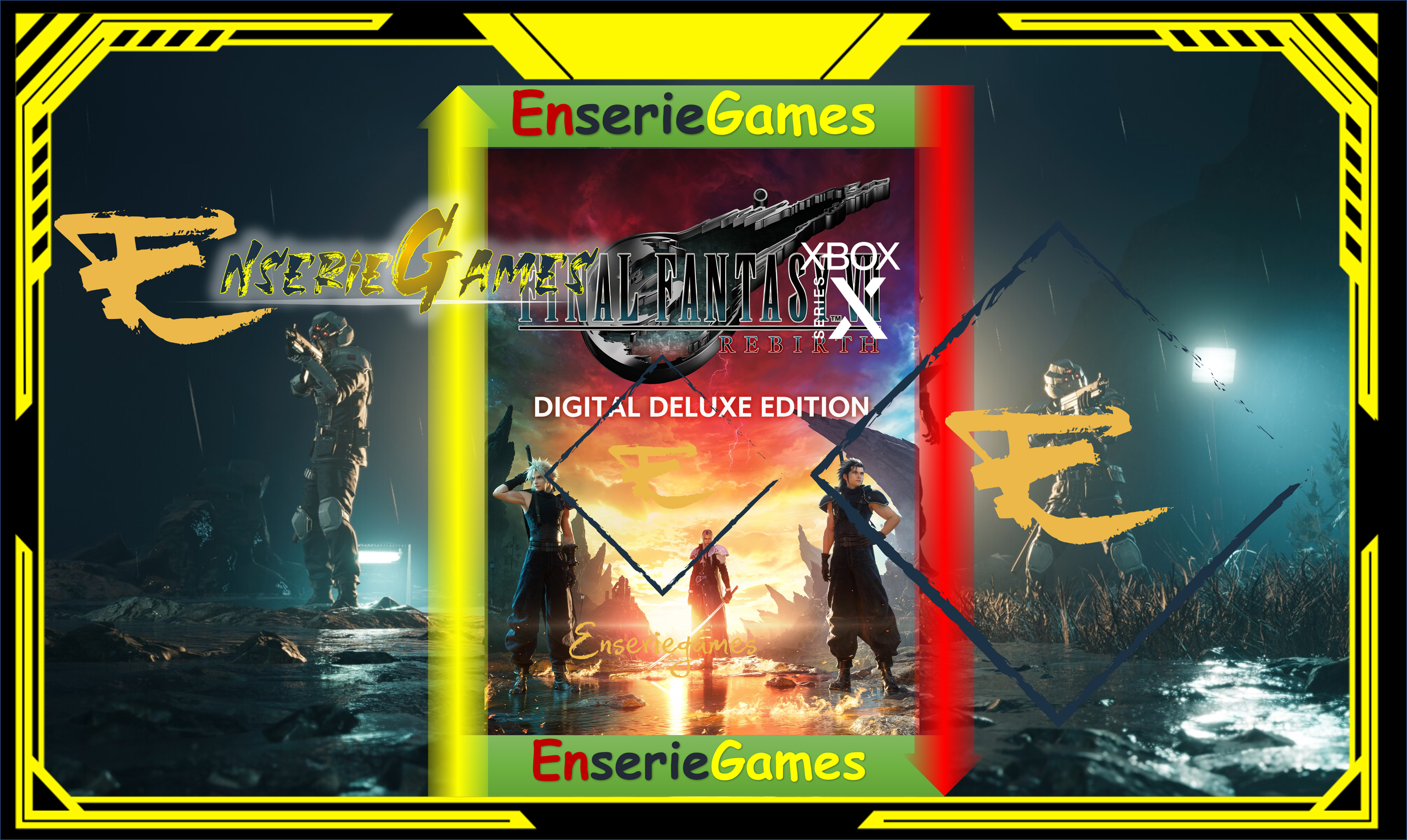 FINAL FANTASY VII REBIRTH Digital Deluxe Xbox Series S/X EnserieGames