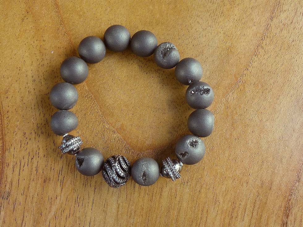 Thumbnail: B008 Gray Bracelet