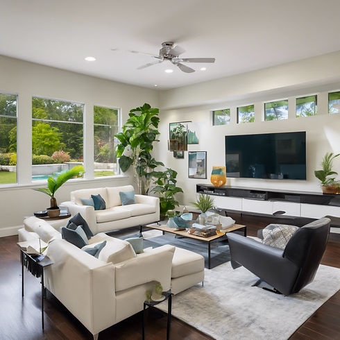 middle class modern design home being staged to be sold..jpg