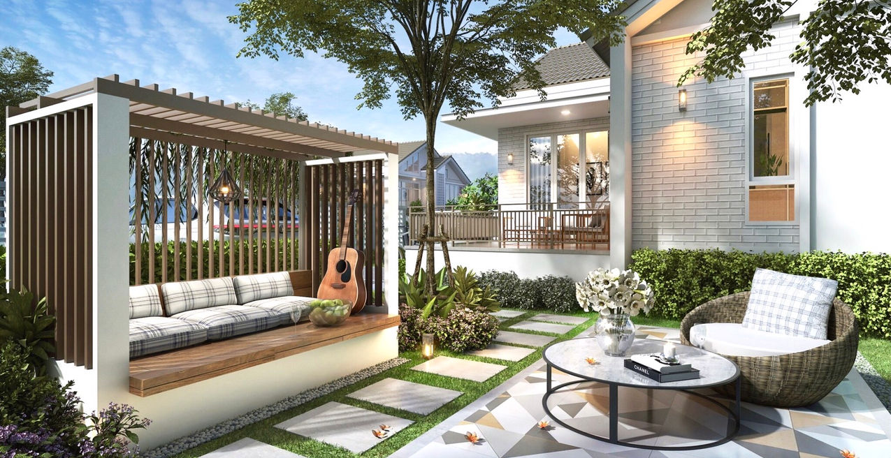 ภาพจำลองพื้นที่นั่งเล่น