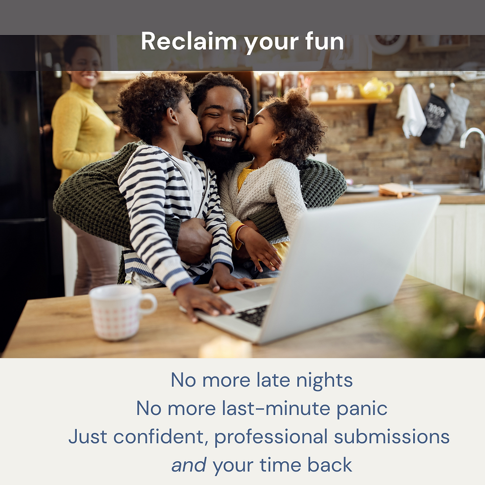 BID Solutions takes the pressure off. We unpack the requirements, extract the insights, craft the business case, manage contributors and compile your entire submission - ready for sign-off and submission.