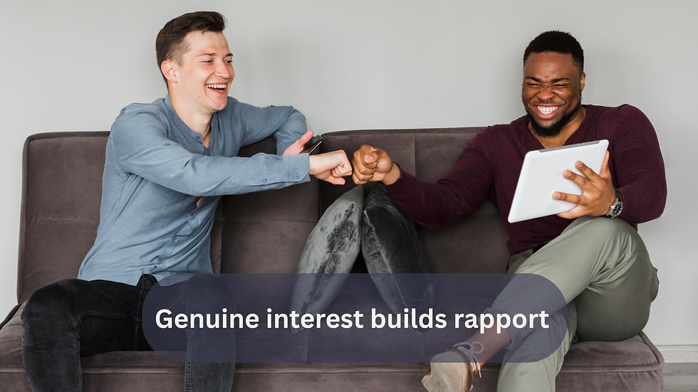 Translating personal rapport into written sales proposals