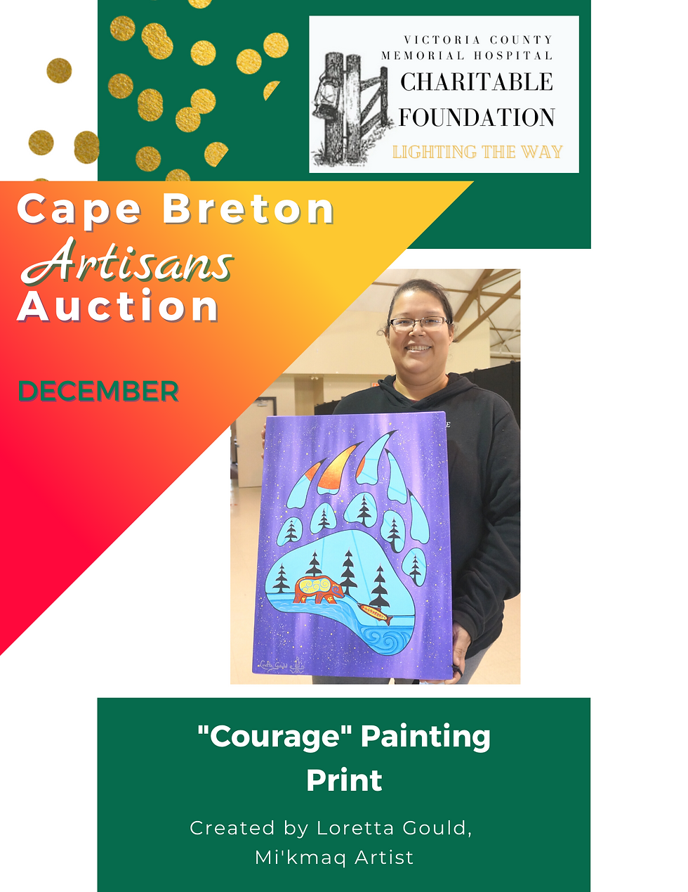 Art Auction- Dec Poster