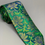 Thumbnail: Blue and Green Tie, Handcrafted Men's Necktie
