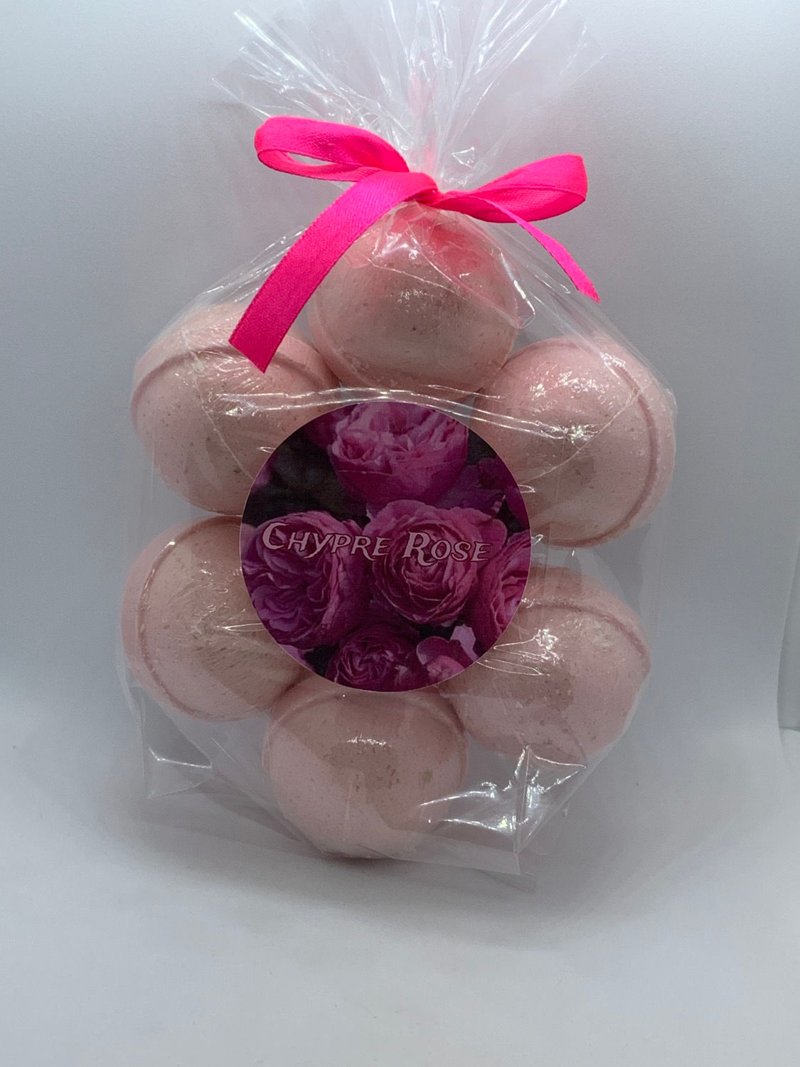 Chypre Rose 7-pack Bath Bomb Fizzies