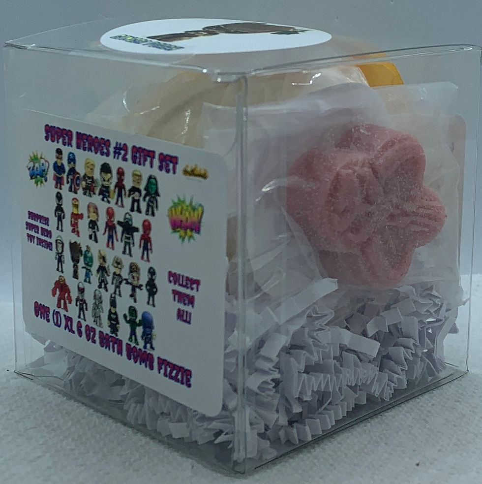 Thumbnail: Super Heroes "Groot" (Ginger Peach) 6 oz Bath Bomb Gift Set